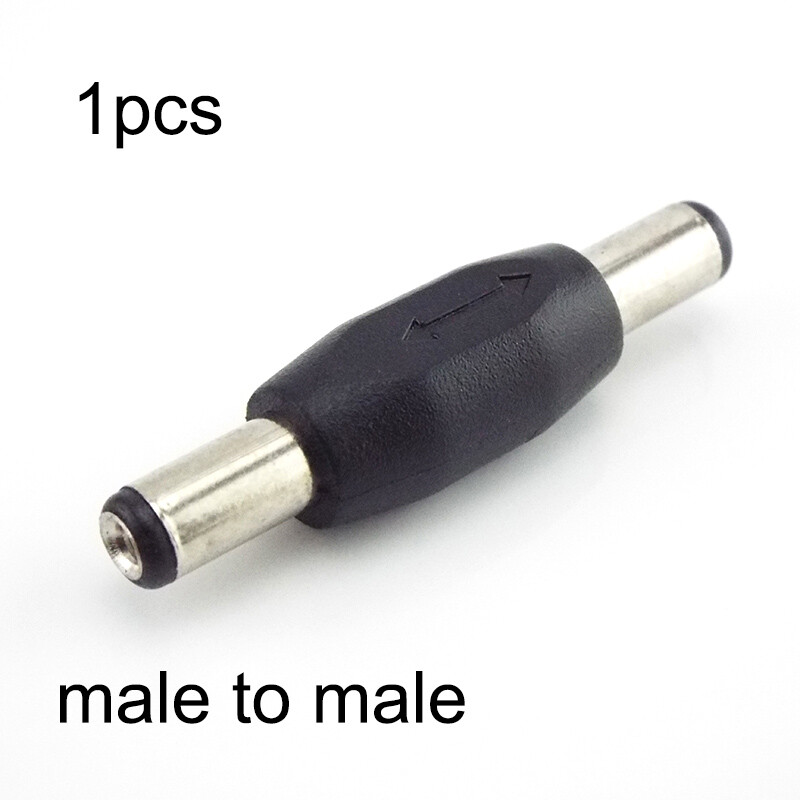 5.5x 2.1mm Male to Male Plug female to female DC Power Adapter CCTV connector