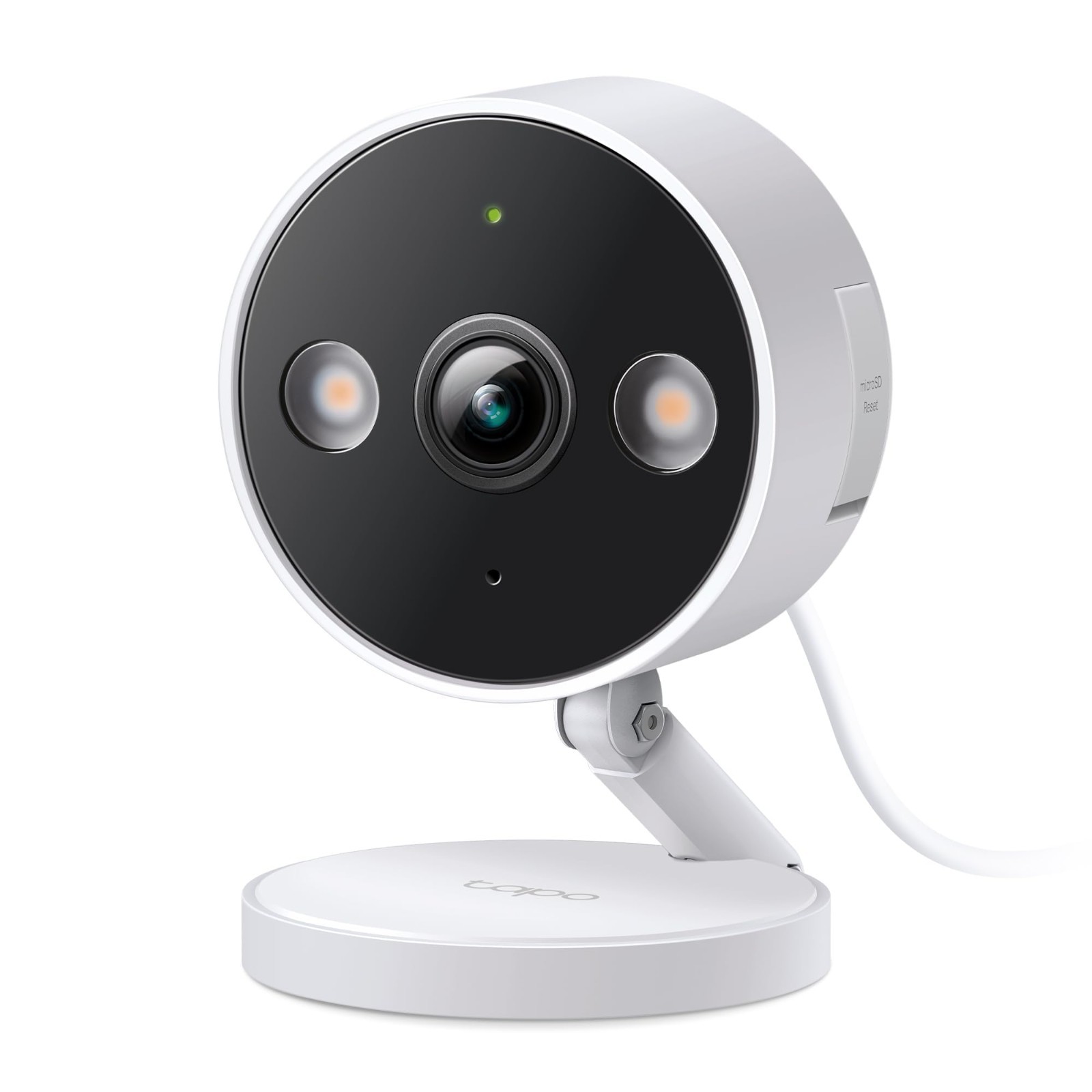 2K+ Indoor/Outdoor Wired Security Camera – Person/Pet Detection, Color Night Vis