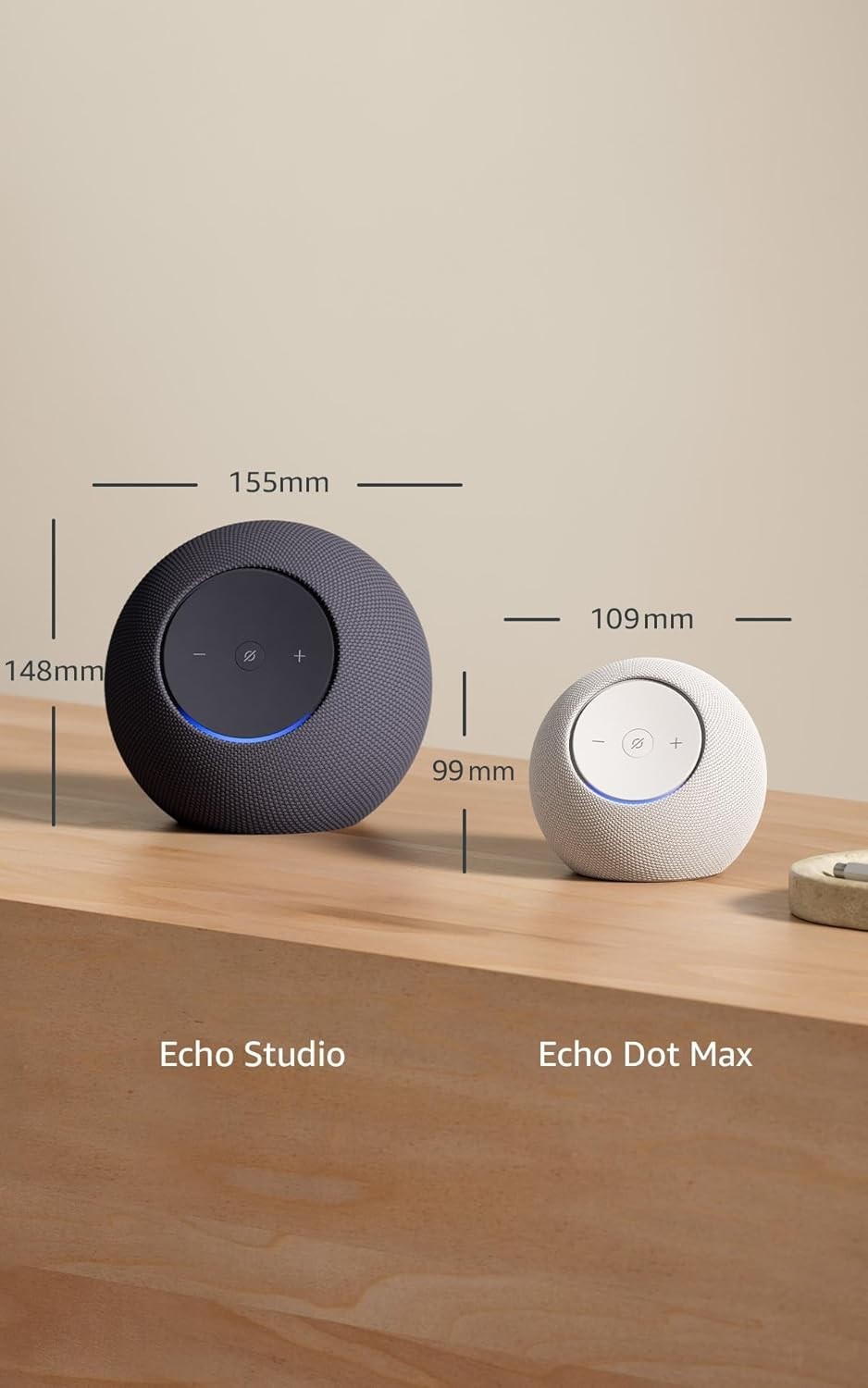 Amazon Echo Dot Max Alexa Smart Speaker WiFi Black Newest Model From Japan