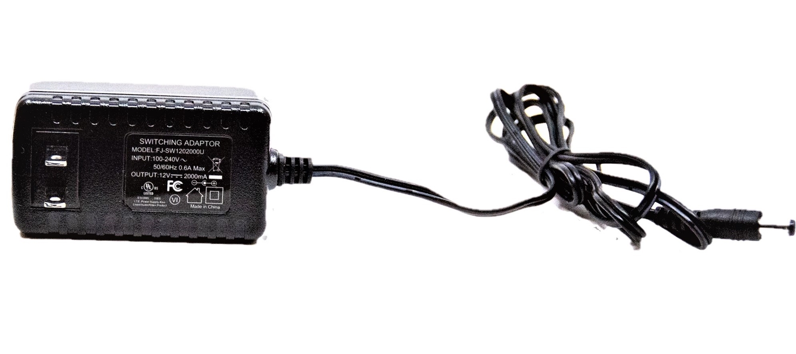 Lorex ACCPWR12V2A 12V 2A AC Power Supply Adapter for 4CH and 8CH DVRs(OPENBOX)