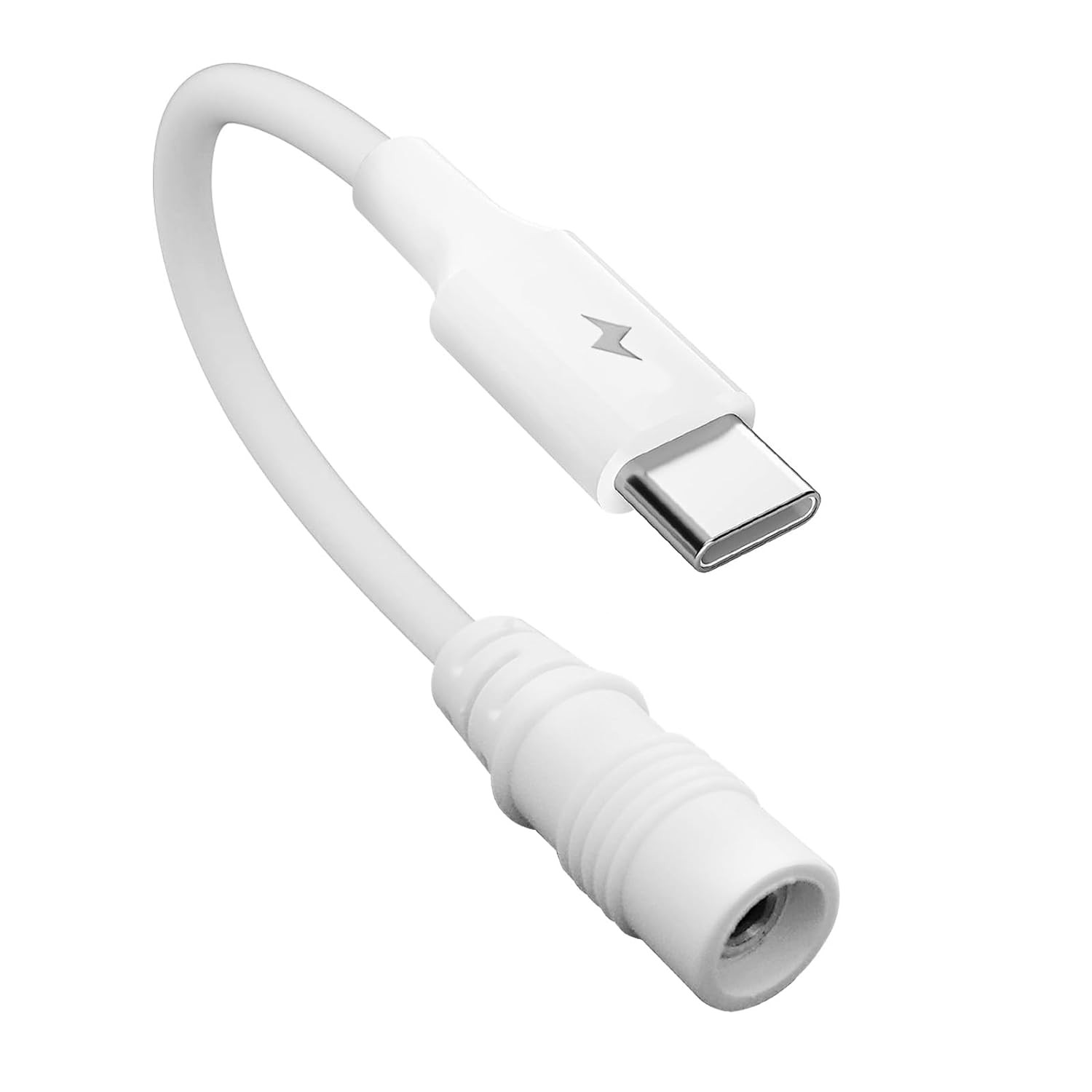 Ring Barrel Plug to USB-C Adapter for Solar Panels & USB-C Cameras