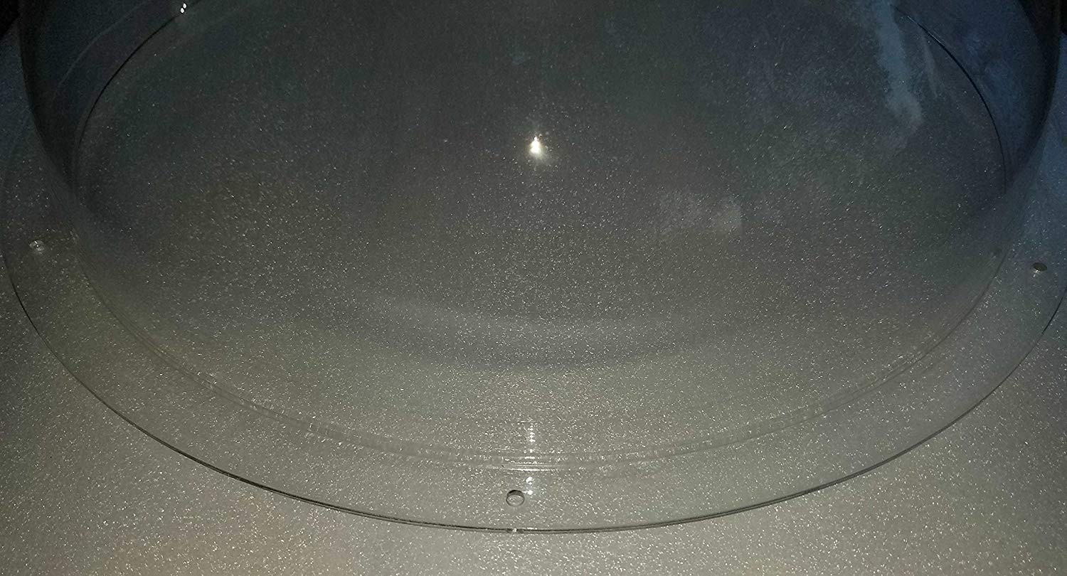 Acrylic Dome/Plastic Hemisphere – Clear – 13 Diameter, 3/4 Flange with Pre-Drill