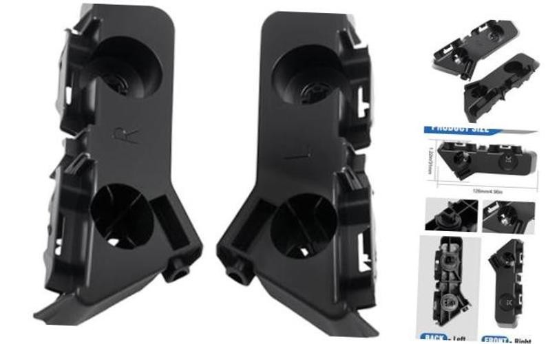 1 Pair 57010287AC Front Bumper Mount Bracket, Replacement for Dodge Charger