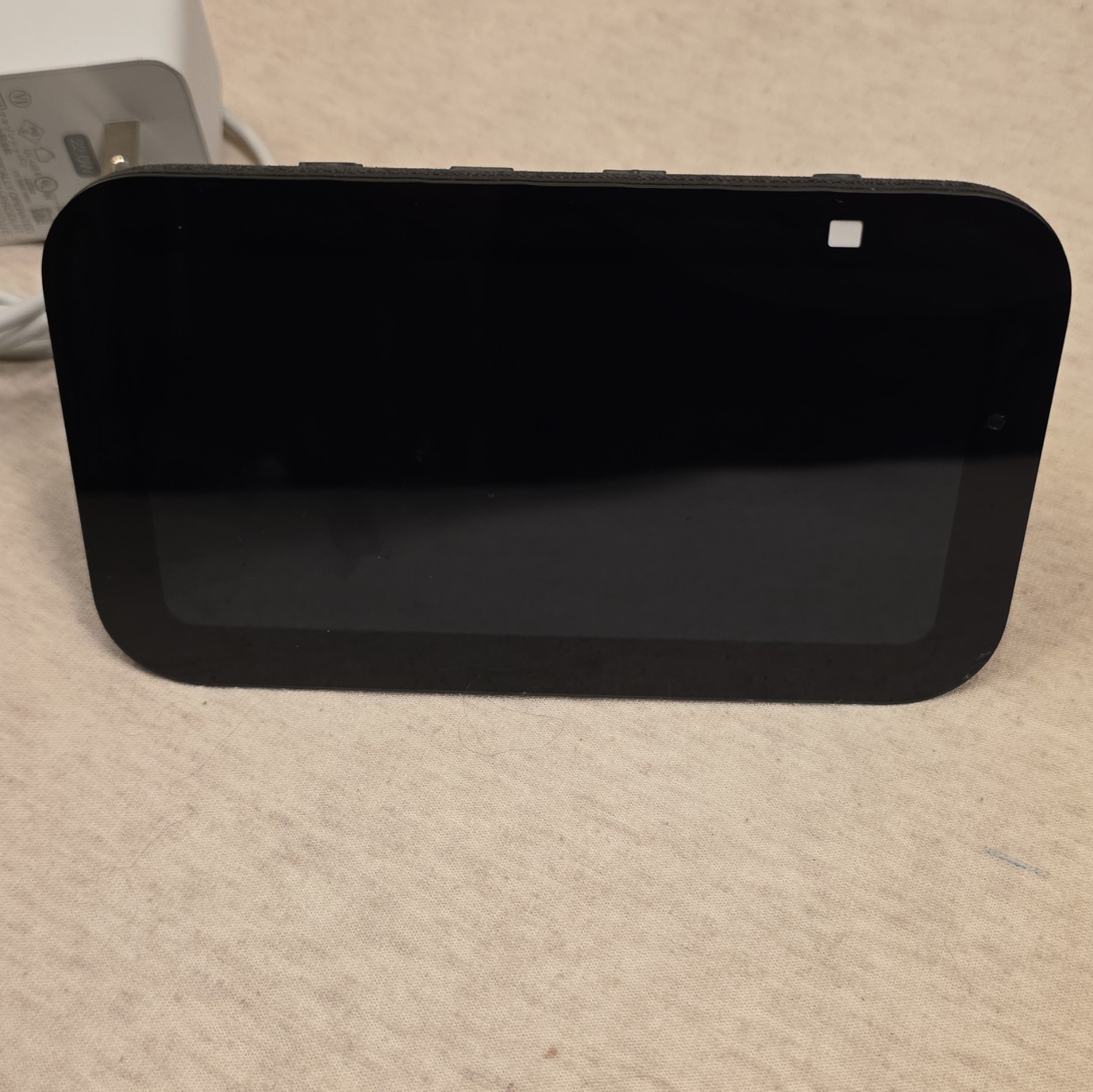 Amazon Smart Speaker w/ Screen H97N6S Black Bluetooth Wi-Fi Alexa Mic Mute