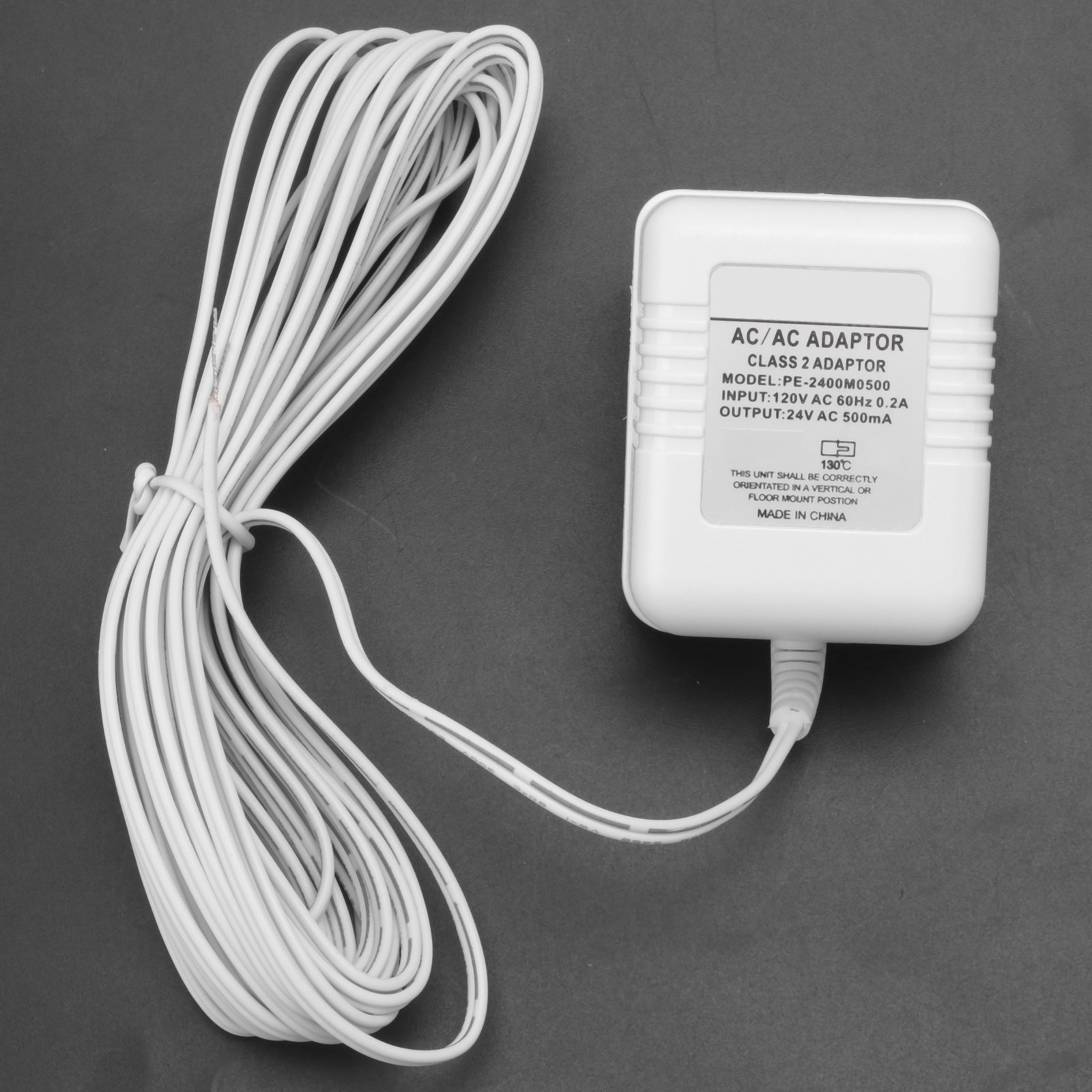 Doorbell Transformer 24V Adapter for Video Doorbell, 16.4ft Long C Wire 7176