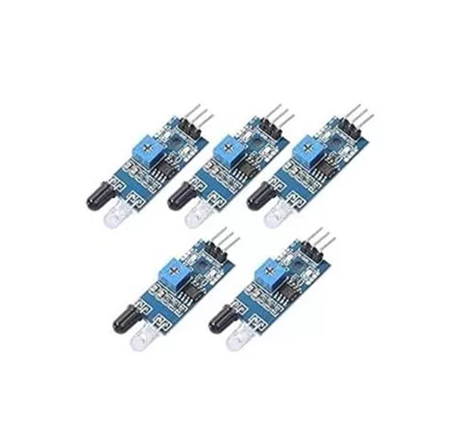 5pcs IR Infrared Obstacle Avoidance Sensor IR Transmitting and Receiving Tube Ph