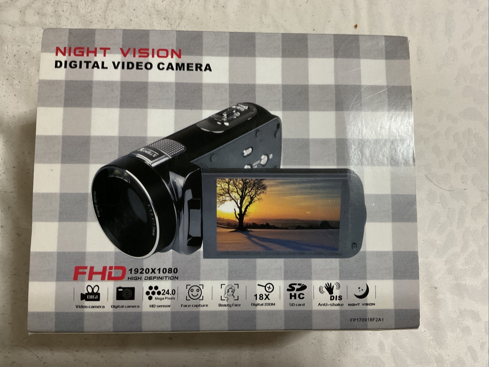 Digital Video Cámara Night Visión 24.0 Mega Pixeles