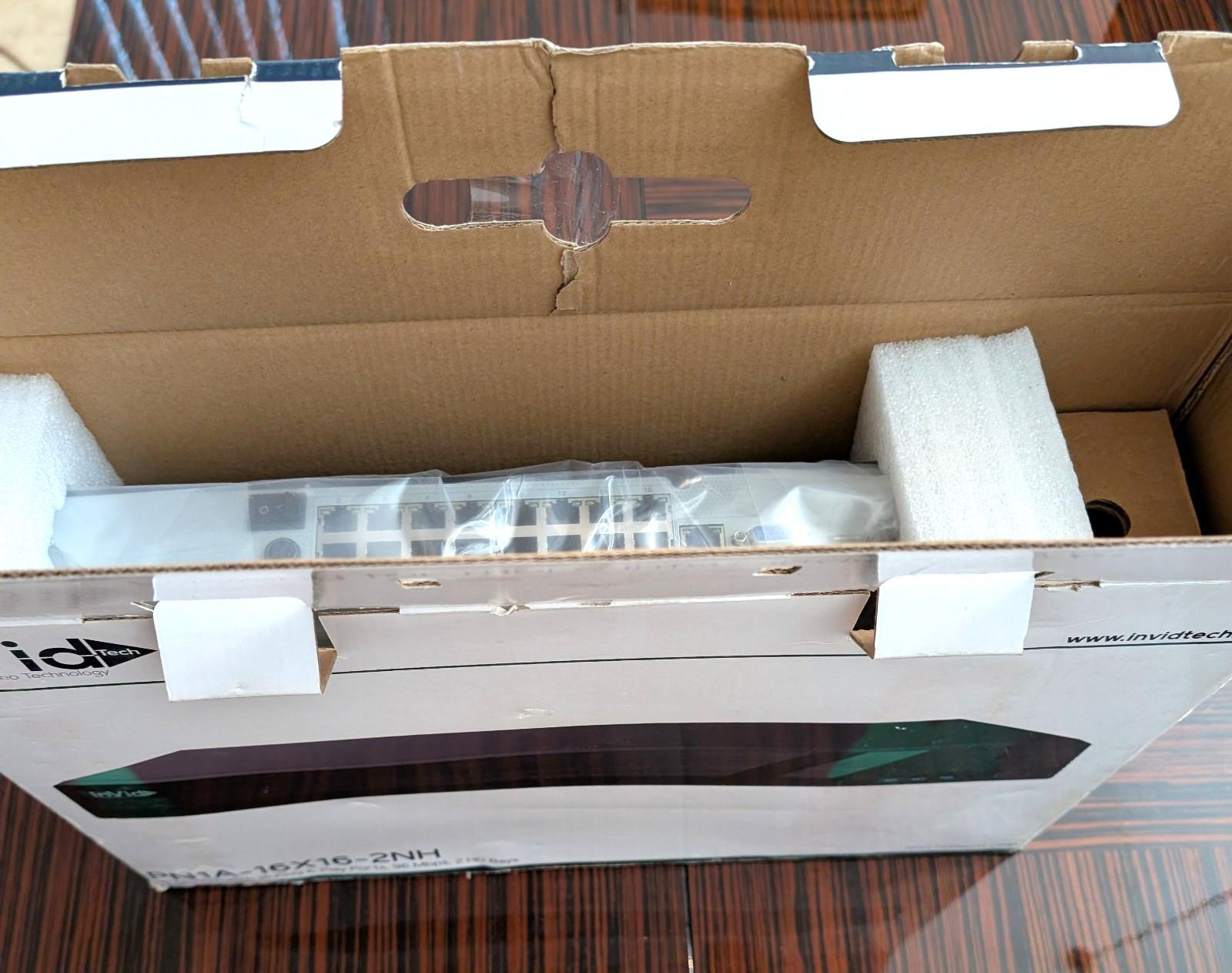 InVid Tech PN1A-16X16-2NH 16-Channel NVR Network Recorder Security System