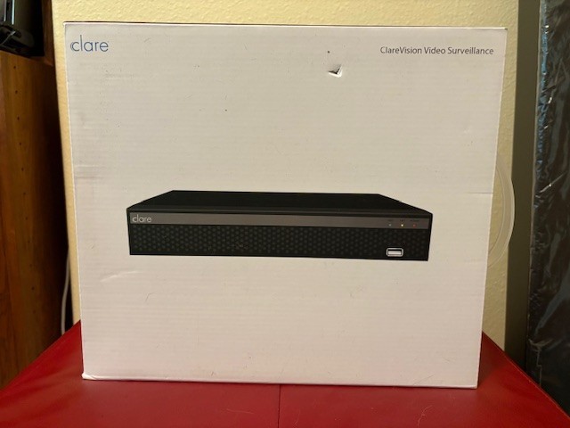 Clare Surveillance IP Camera/NVR System, New In Box