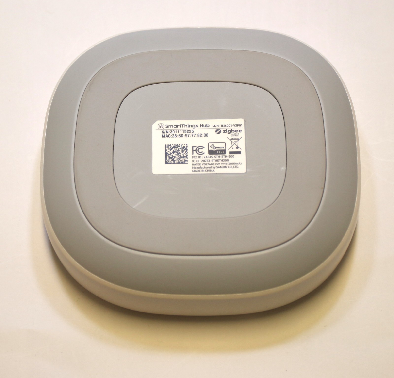 Samsung SmartThings IM6001-V3P01 Hub V3 3rd Generation