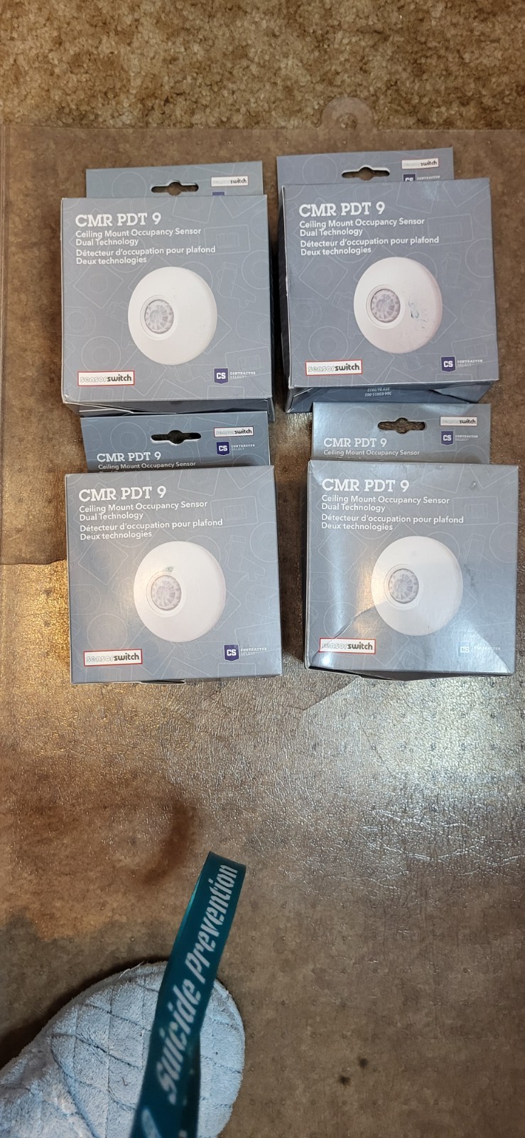 SensorSwitch CMR PDT 9 Ceiling Occupancy Sensor (LOT OF 4) Brand New