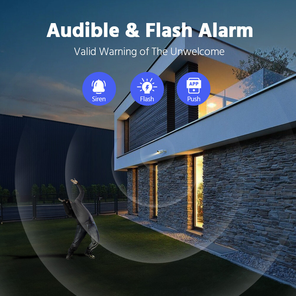ANNKE 3K POE Security Camera System Two Way Audio 16CH 4K NVR Color Night Vision