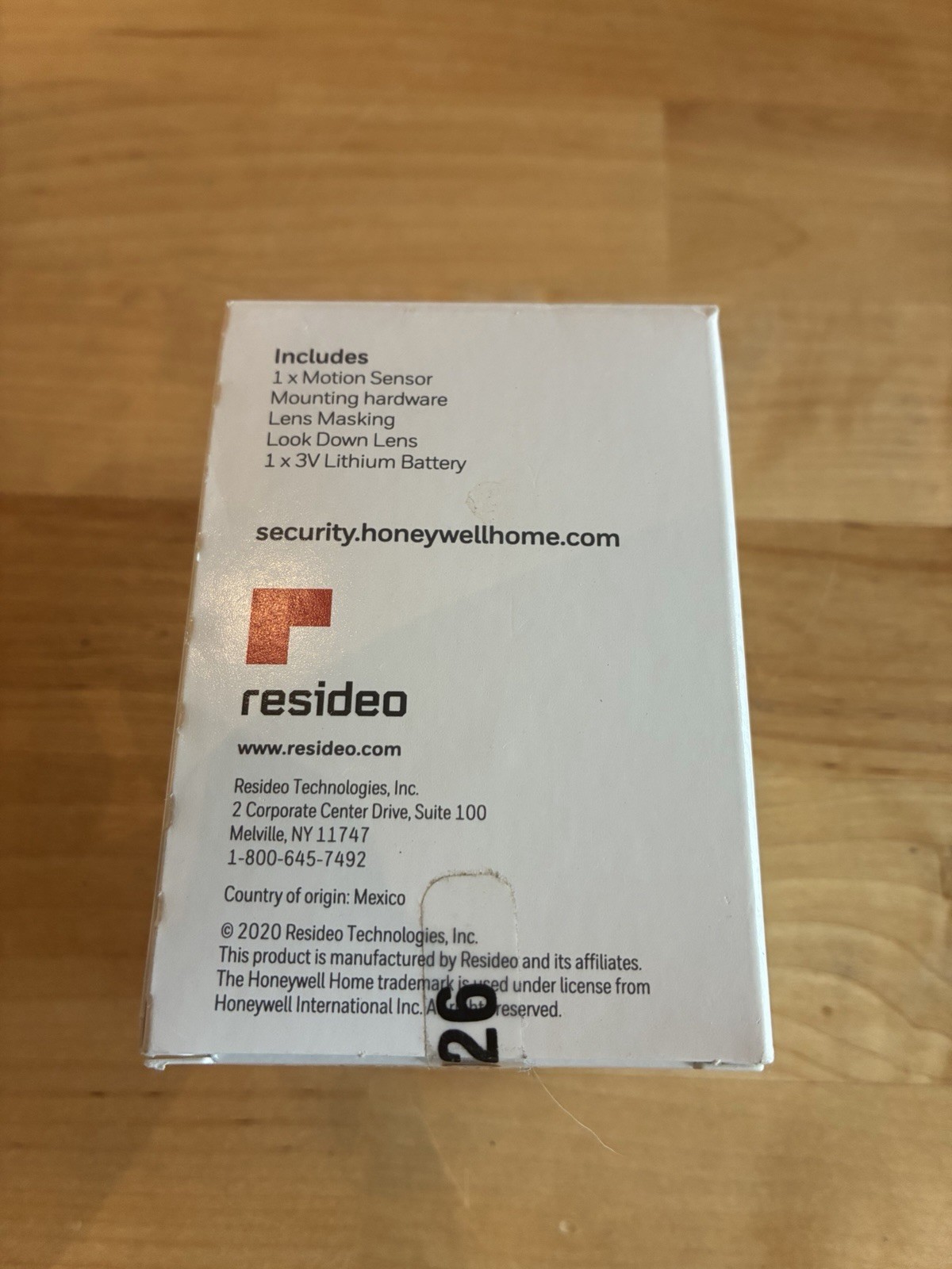 Honeywell Home 5800PIR-RES Wireless Passive Infrared Motion Sensor