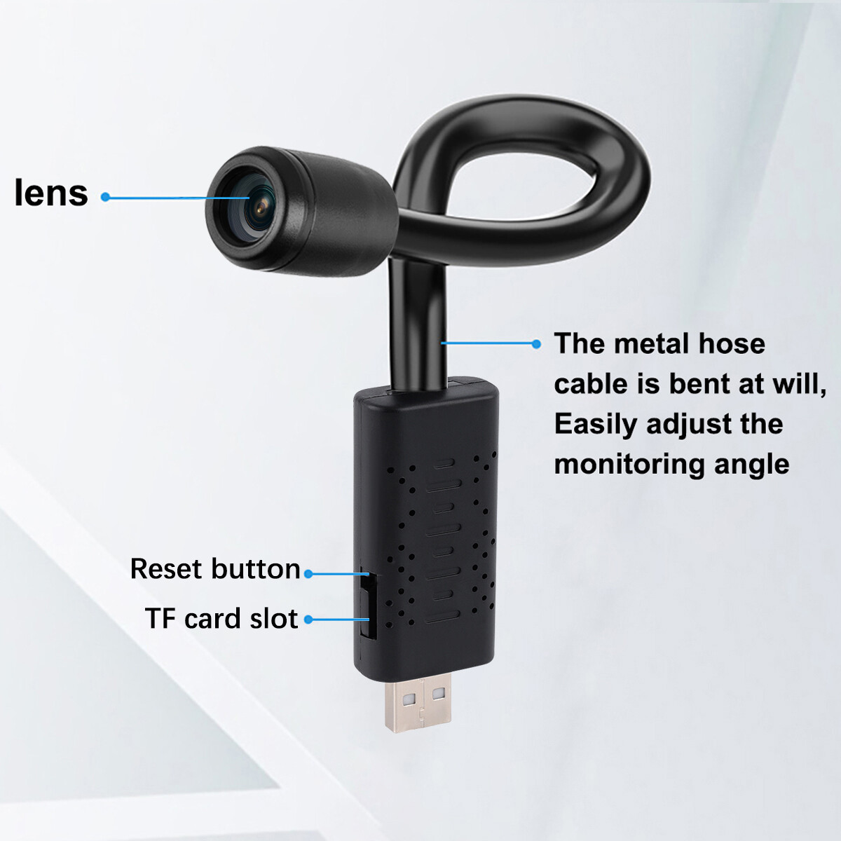 1080P Wireless WiFi Mini Camera Home Security Cam DIY Motion Detection 32GB