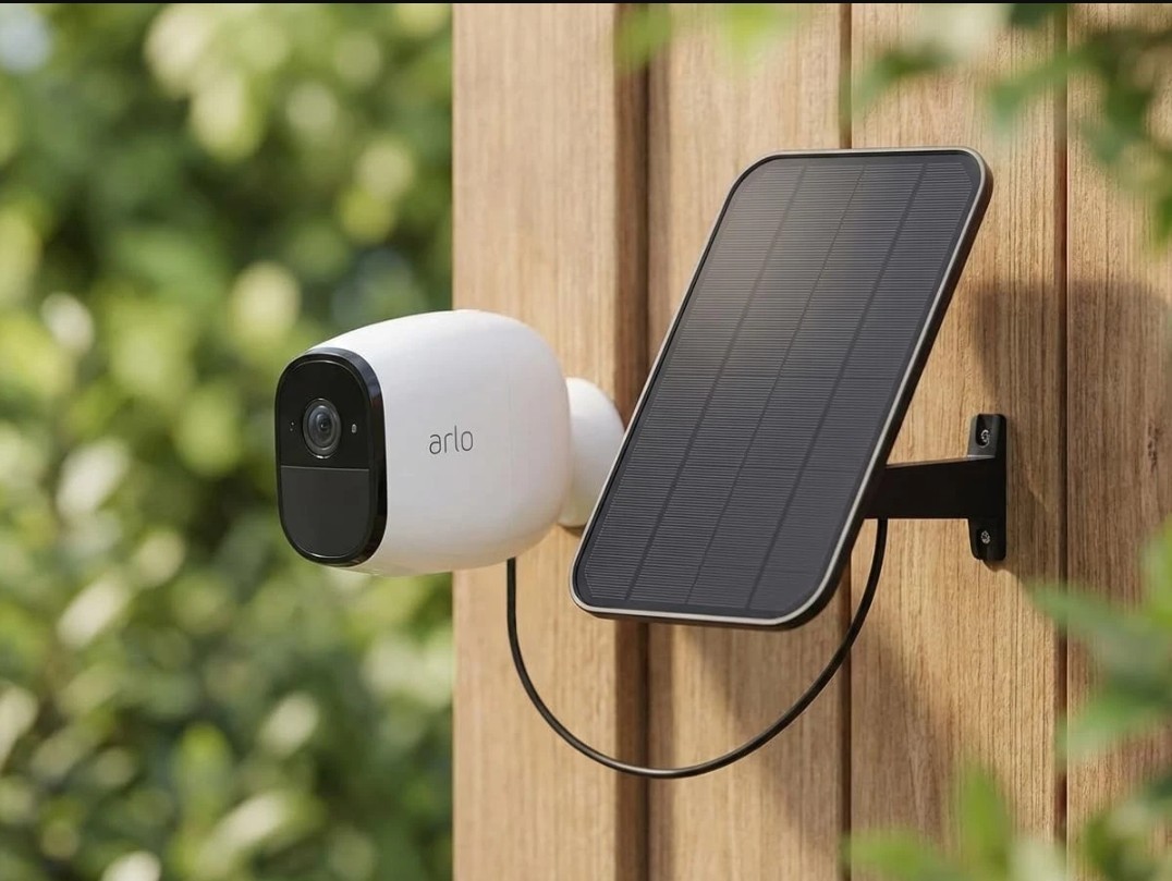 3.2W Solar Panel for Security Camera Compatible with Arlo Pro/Pro 2, Waterpro…