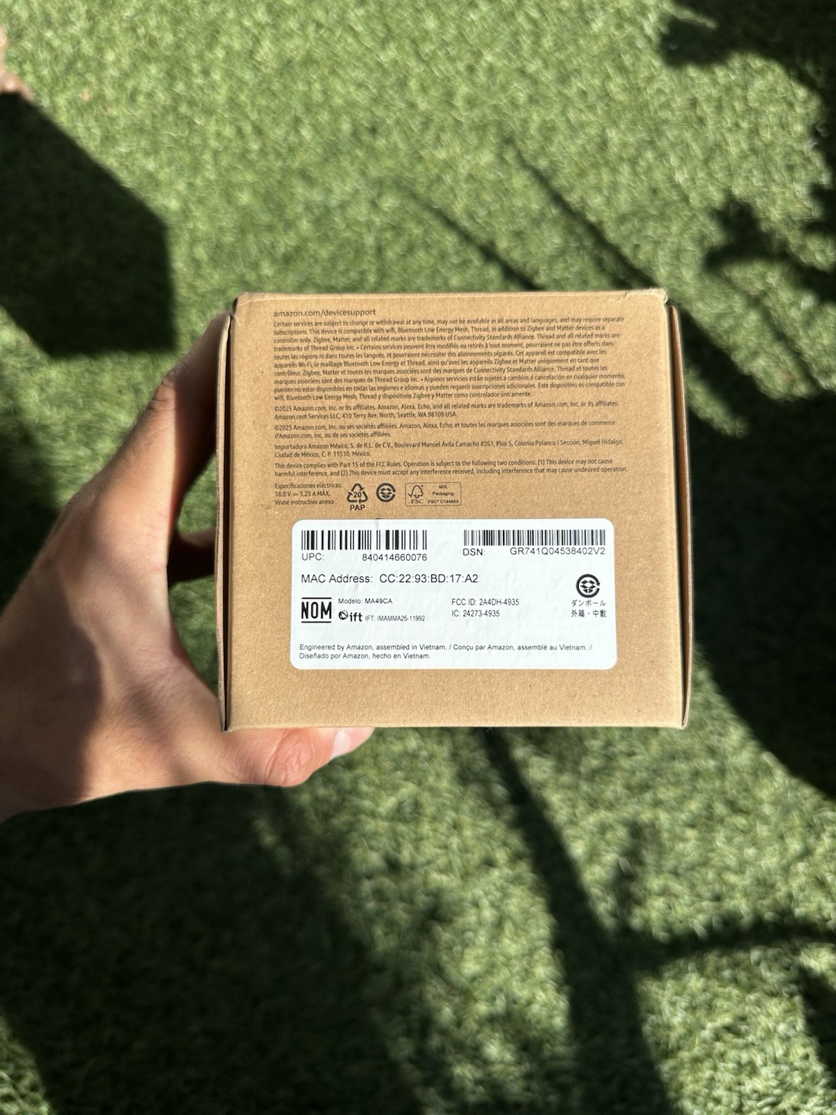 Amazon Echo Dot Max (Newest Model) Smart Speaker for Alexa+ MA49CA New & Sealed