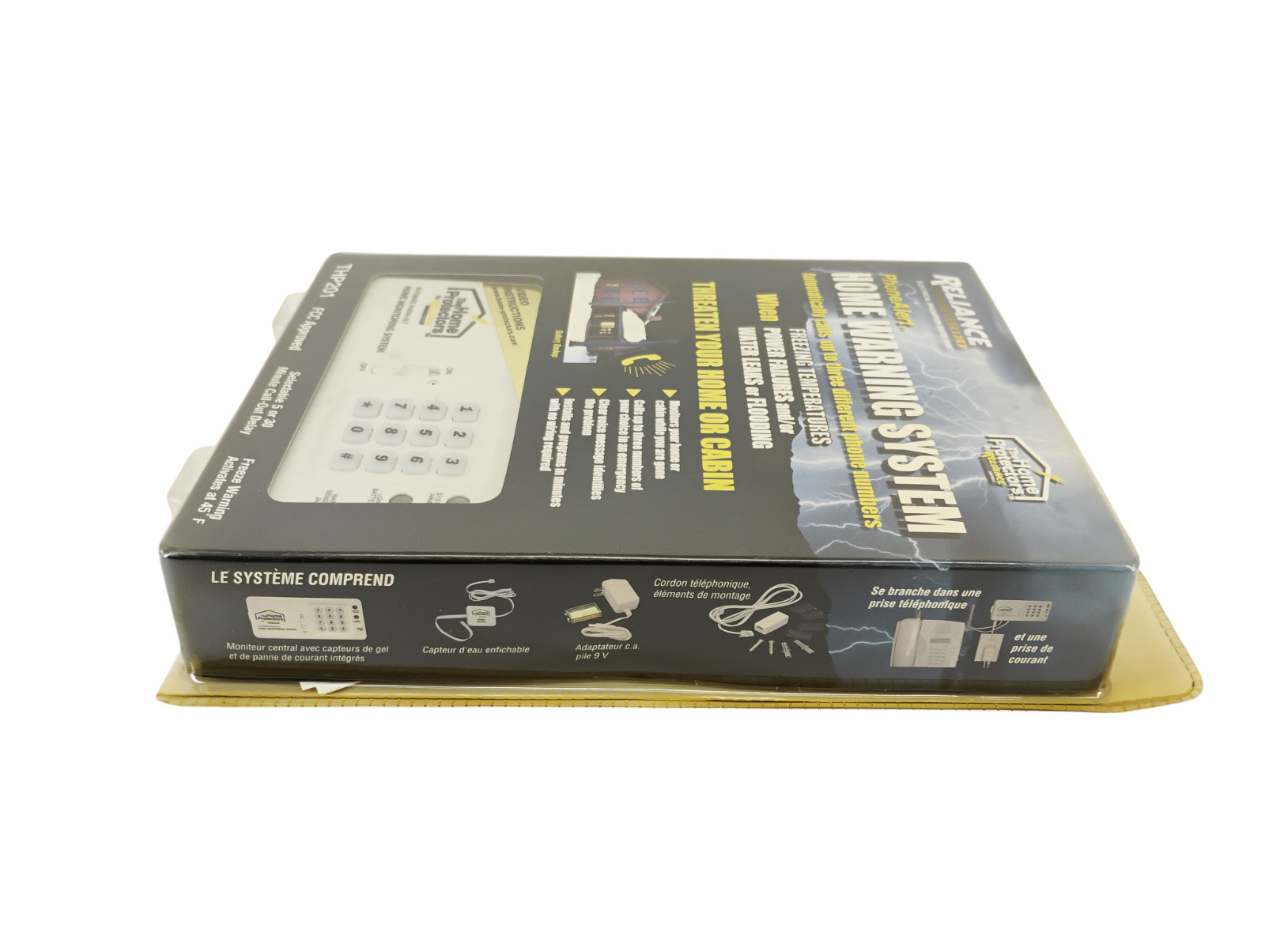 Reliance Home Warning System THP201 Home Monitoring Phone Alert Call Back Up
