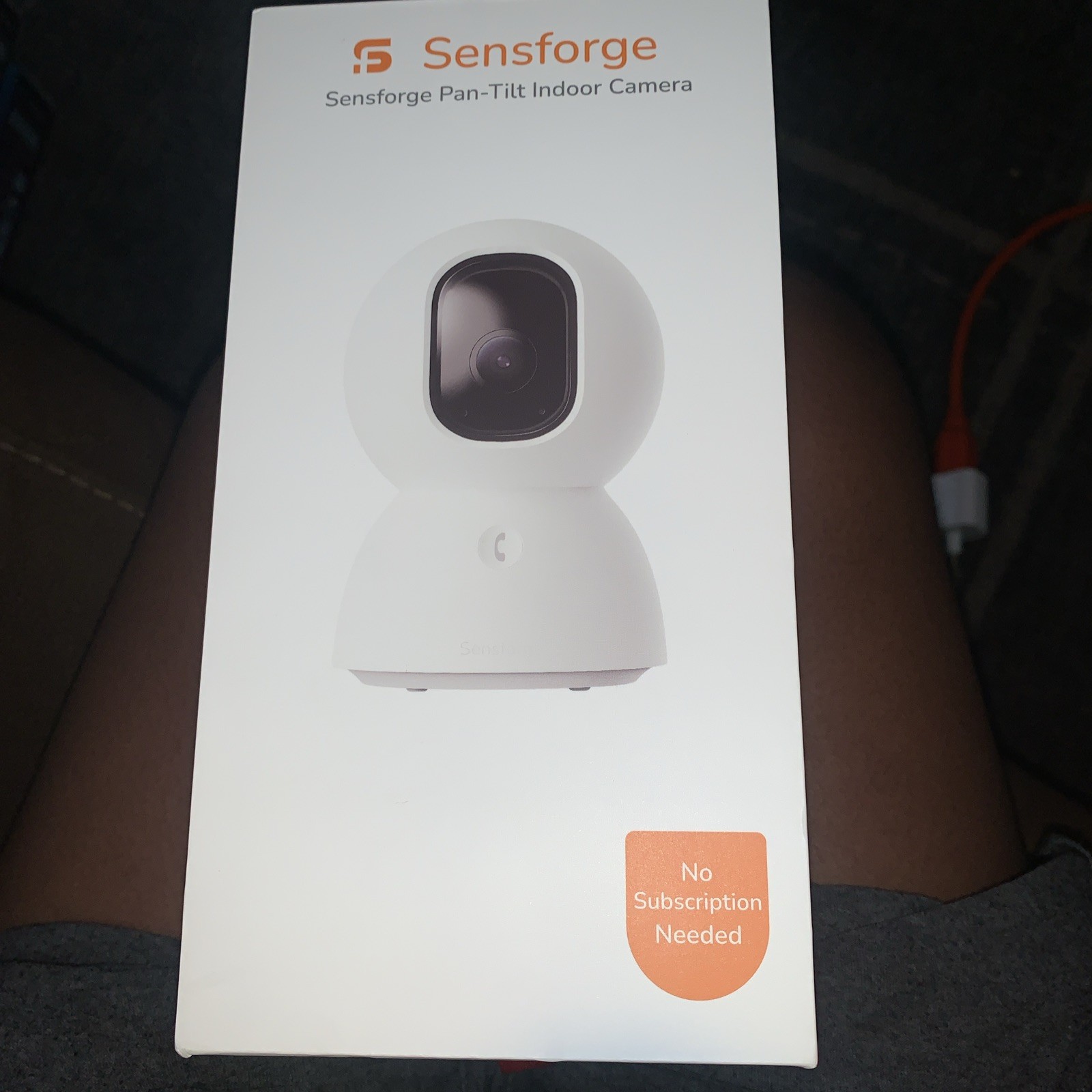 Indoor Pan-Tilt Security Camera with SD Card for pet/Kid/Home, 24/7 Recording…