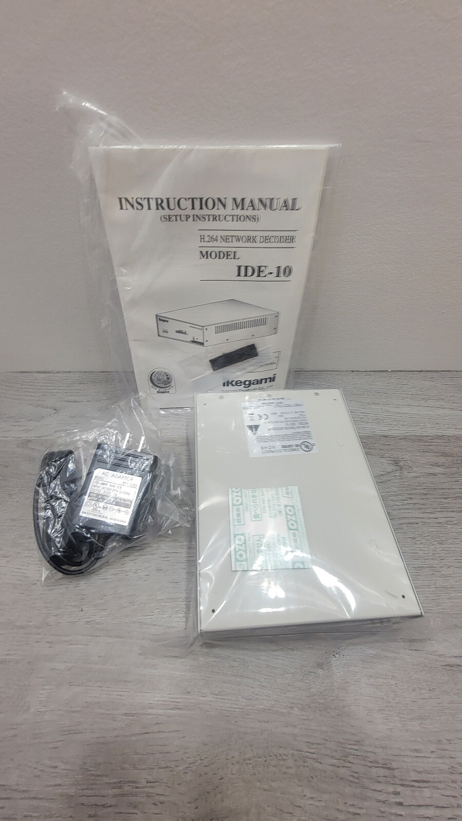 Ikegami IEN-10 H.264 High Quality Video Encoder w/Audio, PoE Made In Japan