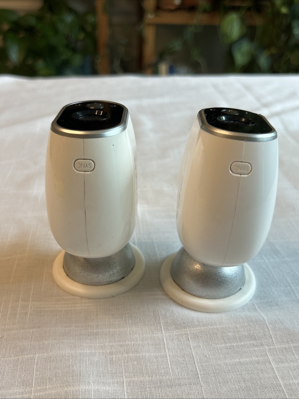 Set of 2 Arlo NETGEAR VMC3030 HD Wireless Security Camera w/Mount | NO Batteries