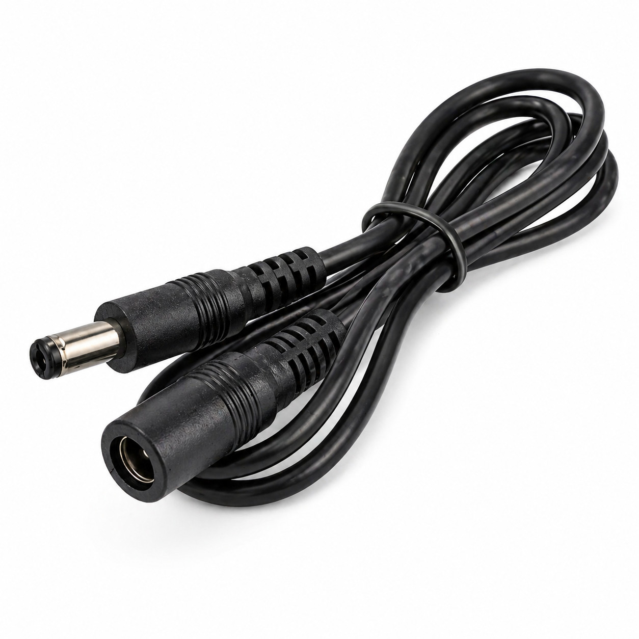 [3.3 ft] 5V to 24V DC Power Extension Cord 5.5mmx2.1mm Male to Female, Black