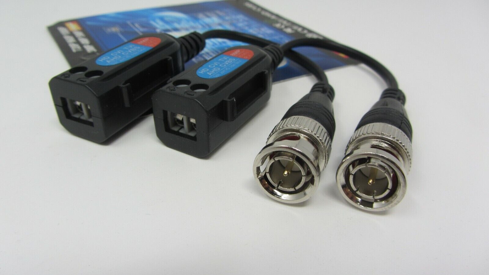 200Pcs (100Packs of 2) CCTV BNC Video Balun, US SELLER