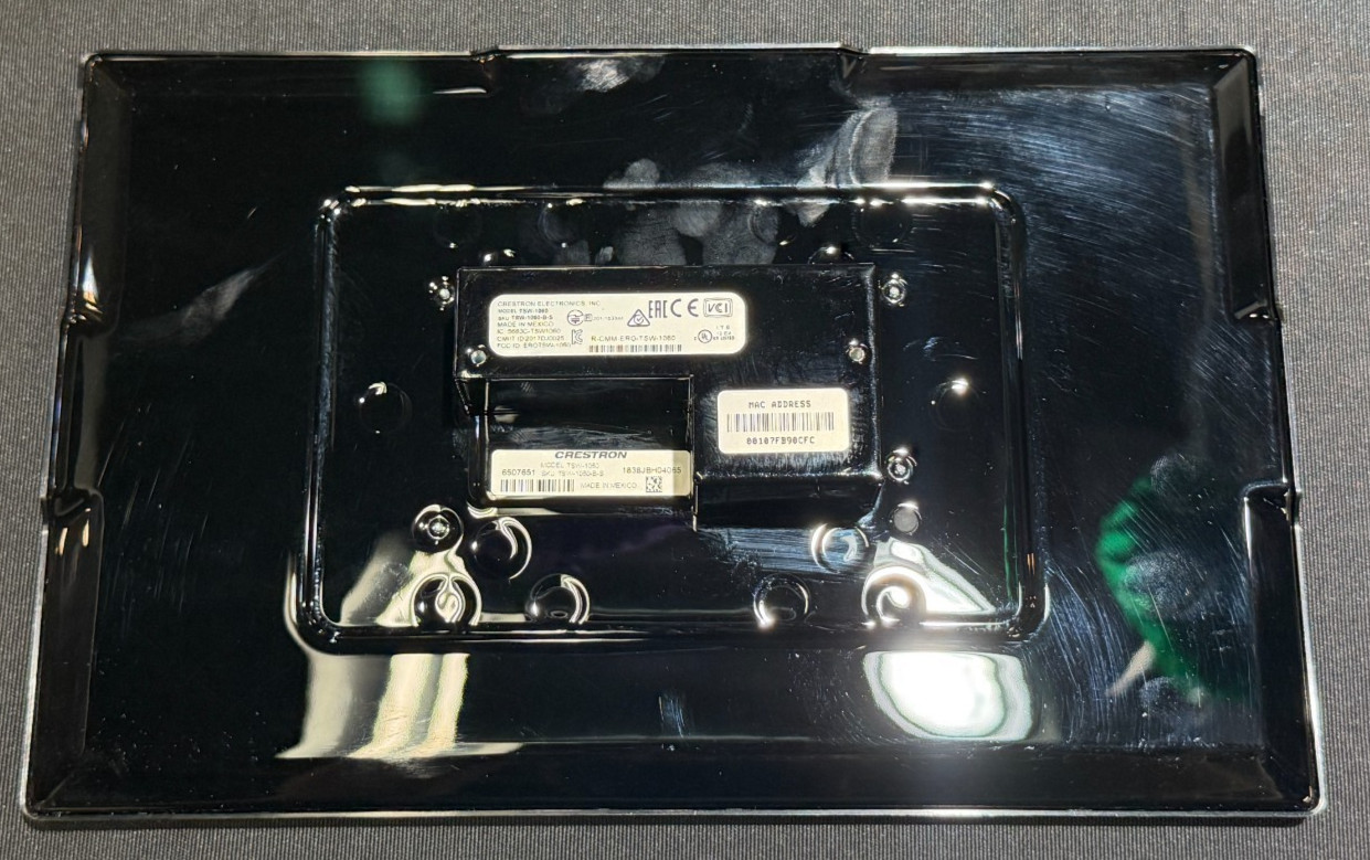 Crestron TSW-1060 10.1 in Touch Screen – Black – Monitor only NICE!!!*