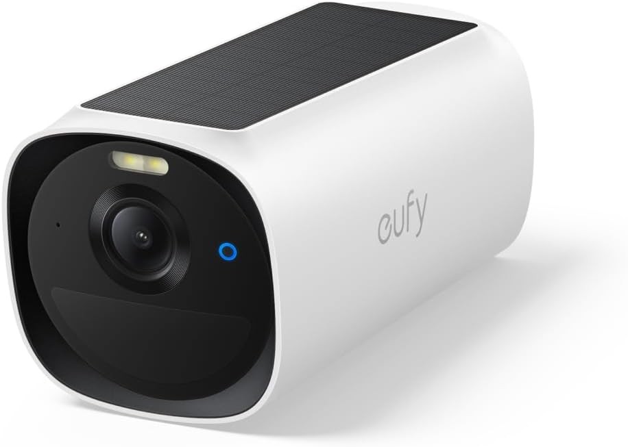 eufy eufyCam E40 Outdoor Solar Security Add-On Camera 2K MaxColor Night Vision