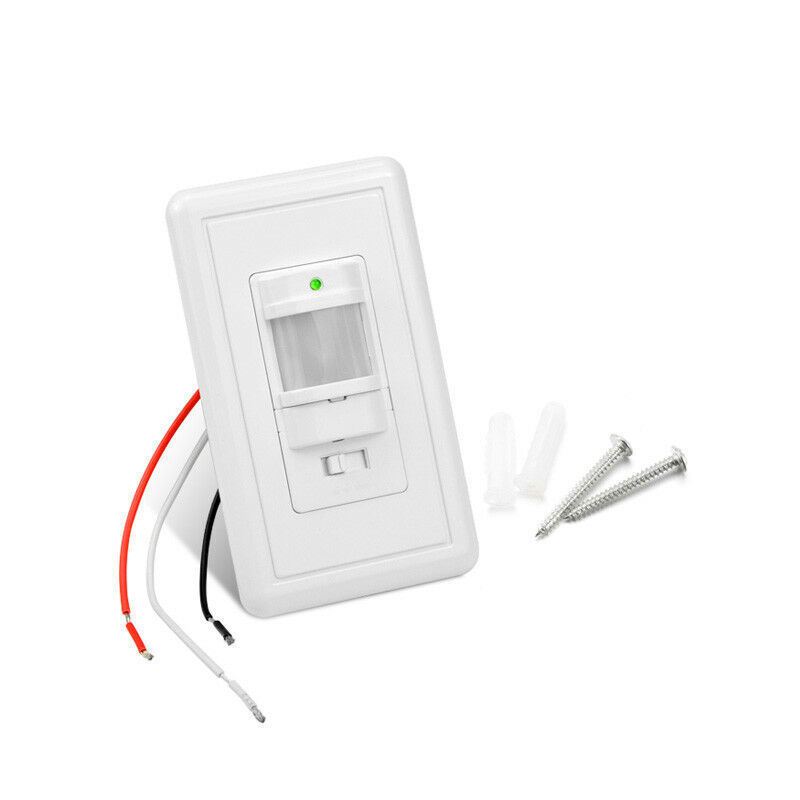 110V Motion Sensor Infrared PIR Movement Detector Outdoor Sensor Light Switch US