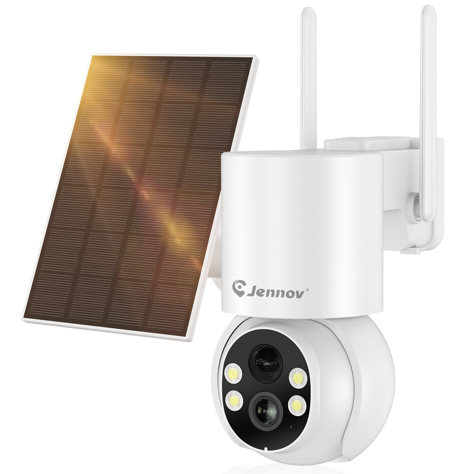3MP WiFi Solar Camera Outdoor Waterproof Wireless Camera IR Color Night Vision