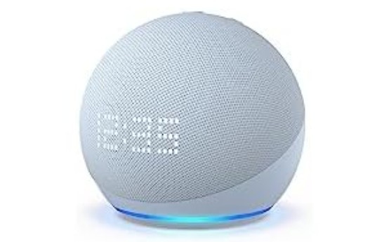 Amazon Echo Dot (5th Gen 2022) – Smart Speaker with Clock and Alexa CLOUD BLUE