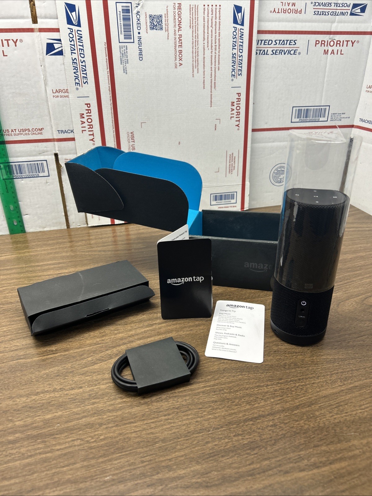Amazon Echo Tap PW3840K Black Alexa-Enabled Bluetooth Wireless Portable Speaker