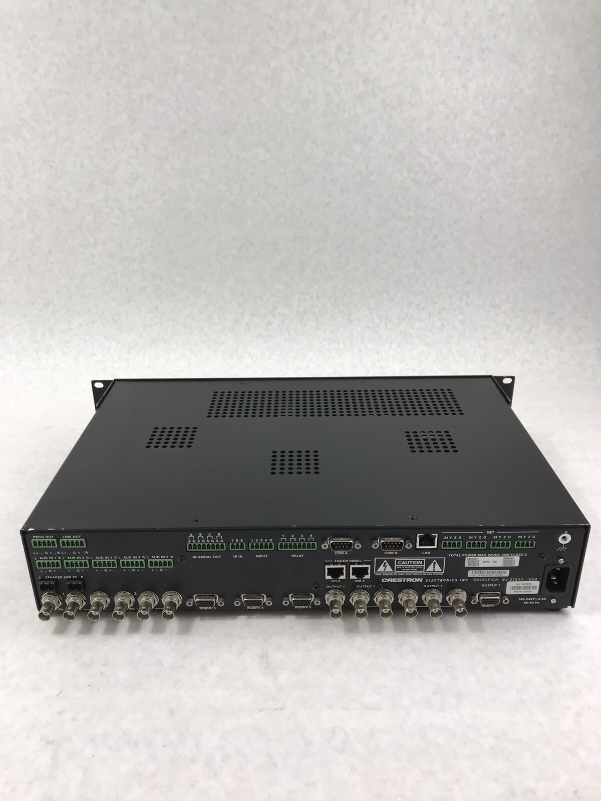 Crestron MPS-100 Professional Media System 24VDC 30W Class 2