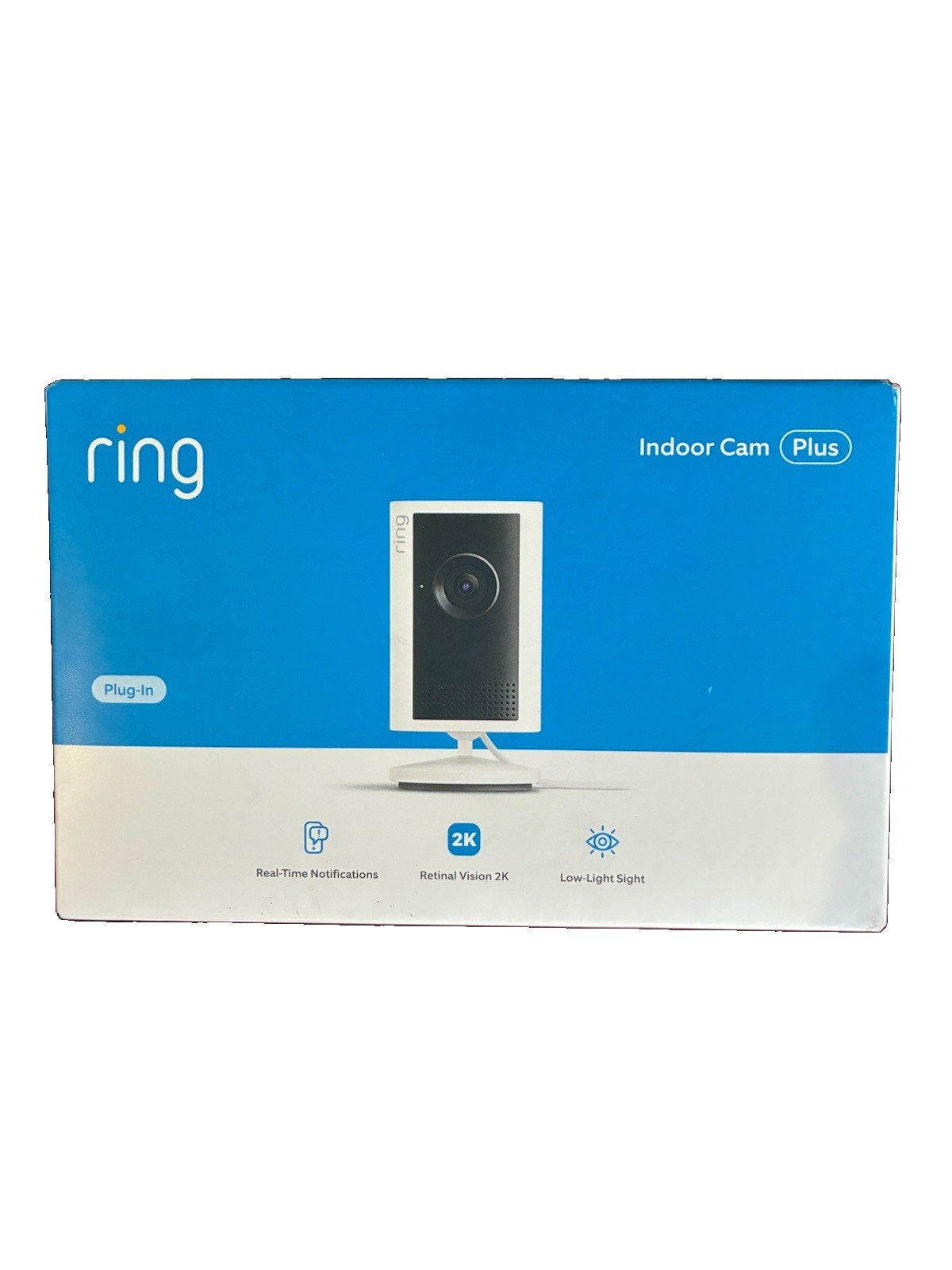 Ring Indoor Cam Plus 2K Retinal Camera -Fast Ship- Sealed – New In Box