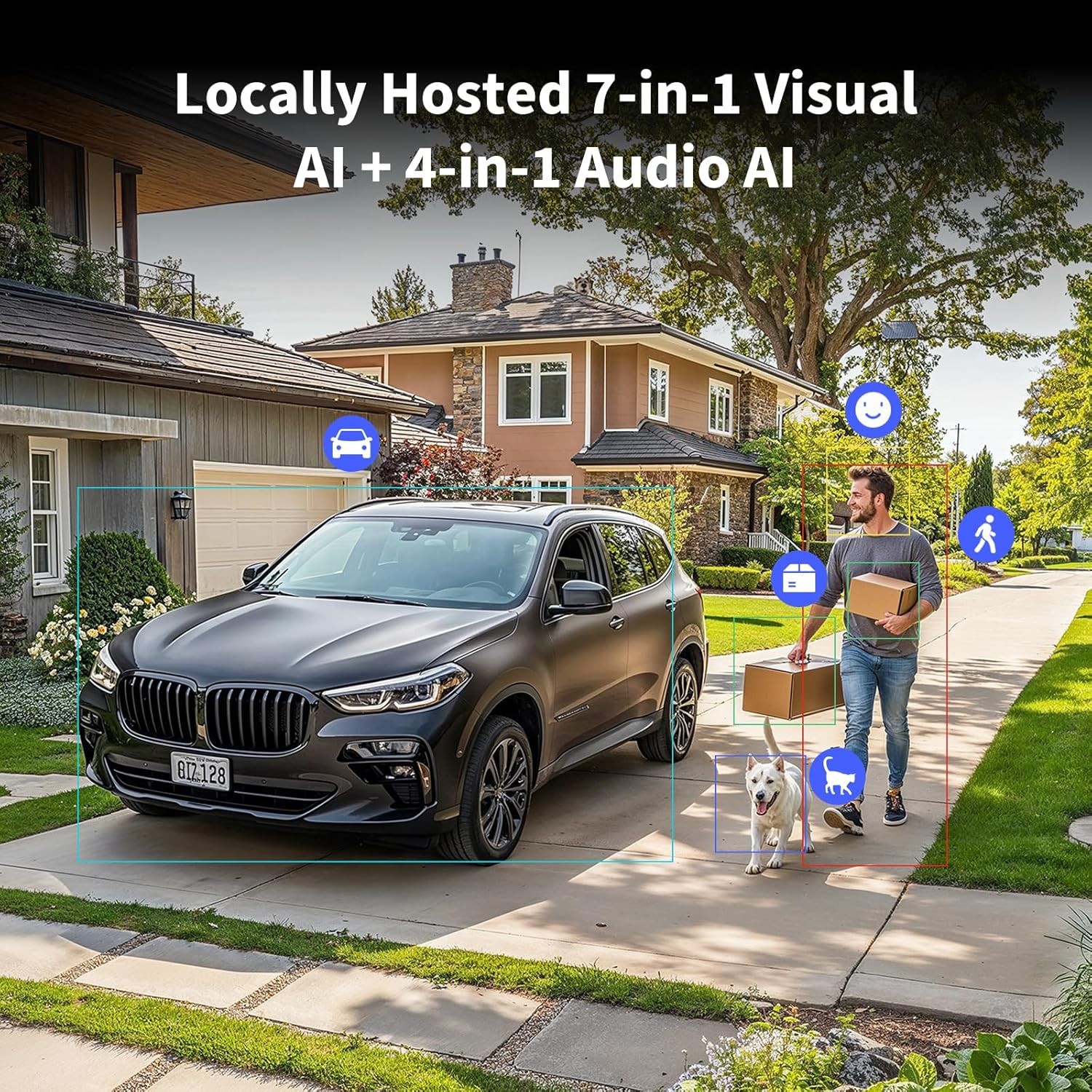 True Color Night 4MP Camera Hub G5 Pro PoE HomeKit Thread Border Router Zigbee