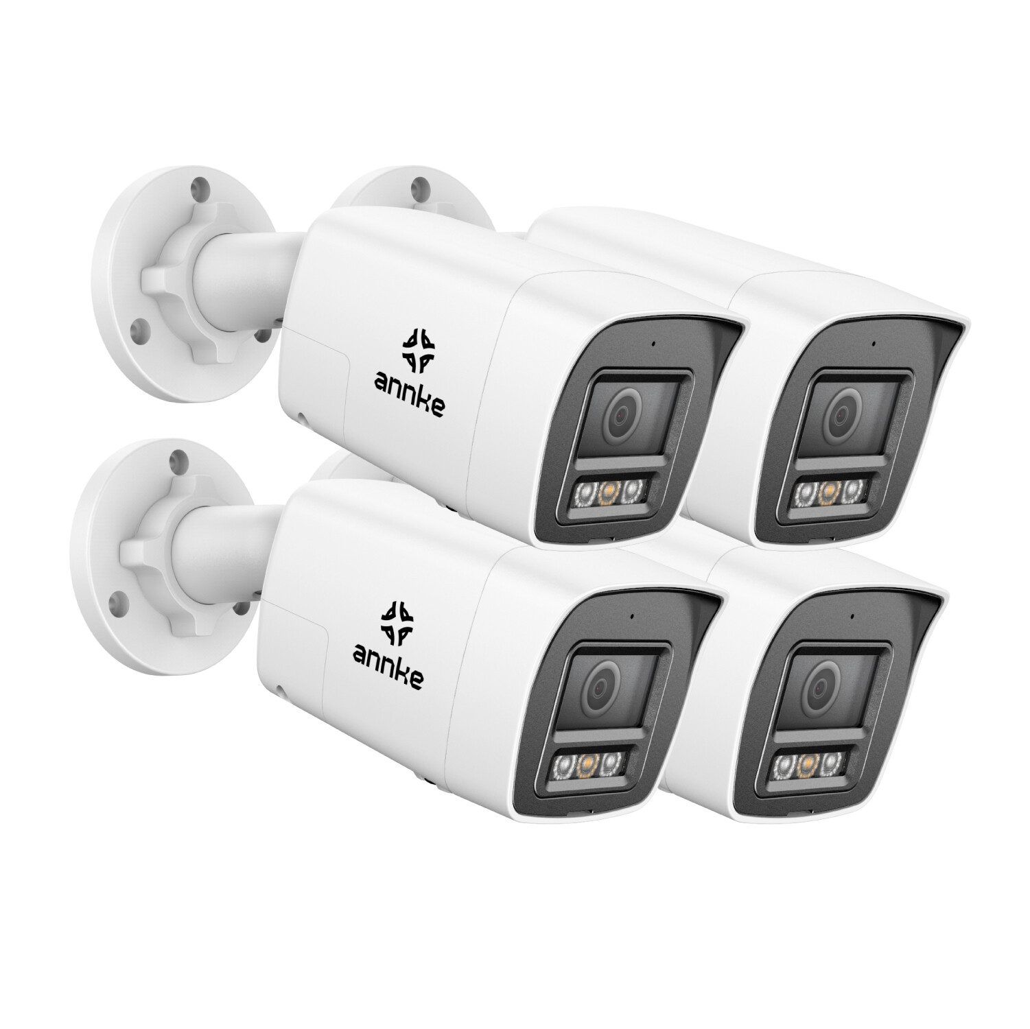 ANNKE 3K PoE Two Way Audio Security IP Camera C500X 5MP Outdoor AI Color Night
