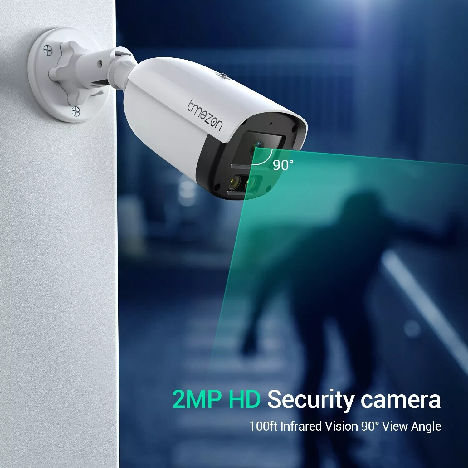 Outdoor Home Waterproof HD 1080P CCTV Security Camera Night Vision Bullet Cam