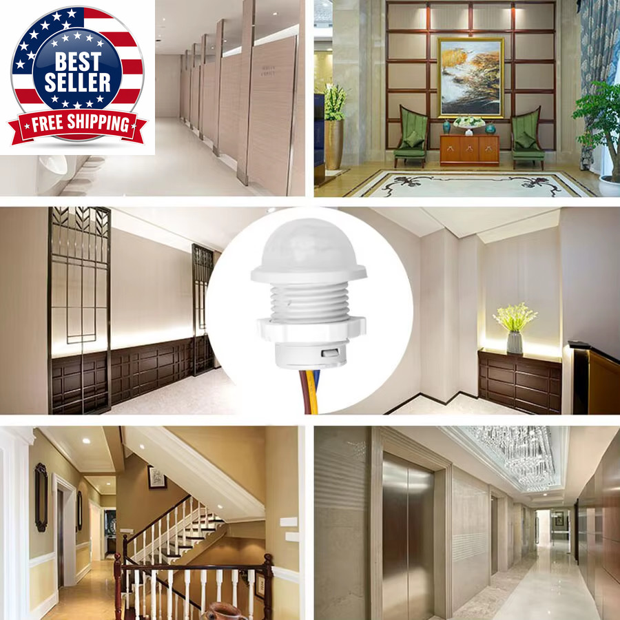AC110V 220V Mini Motion Sensor Pir Infrared Motion Sensor Smart Switch Sensor Sm