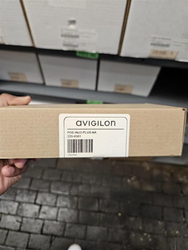 Avigilon POE-INJ2-PLUS-NA PoE Injector for Multi sensor Camera, New & Sealed