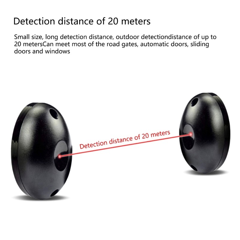 Easy to Install Beam Alarm 20 Meter Ranges for Robusts Perimeters Protections
