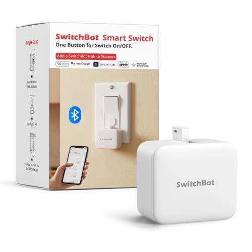 Smart Switch Button Pusher – Bluetooth Fingerbot for Rocker Switches, App Contro
