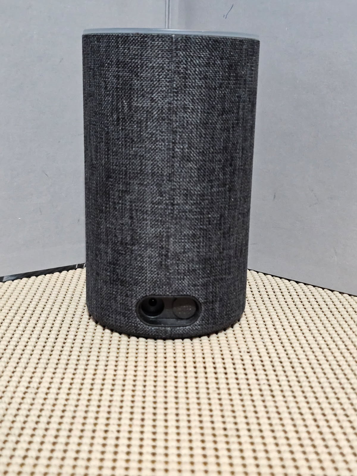 AMAZON ECHO 2nd Gen Smart Speaker Alexa Charcoal Fabric TESTED AND WORKS!