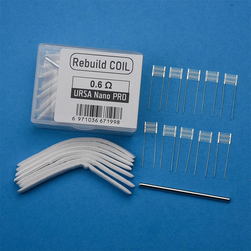 DIY Tool Rebuild Kit Replacement Accessory For URSA Nano PRO 0.6/0.8/1.0/1.2ohm