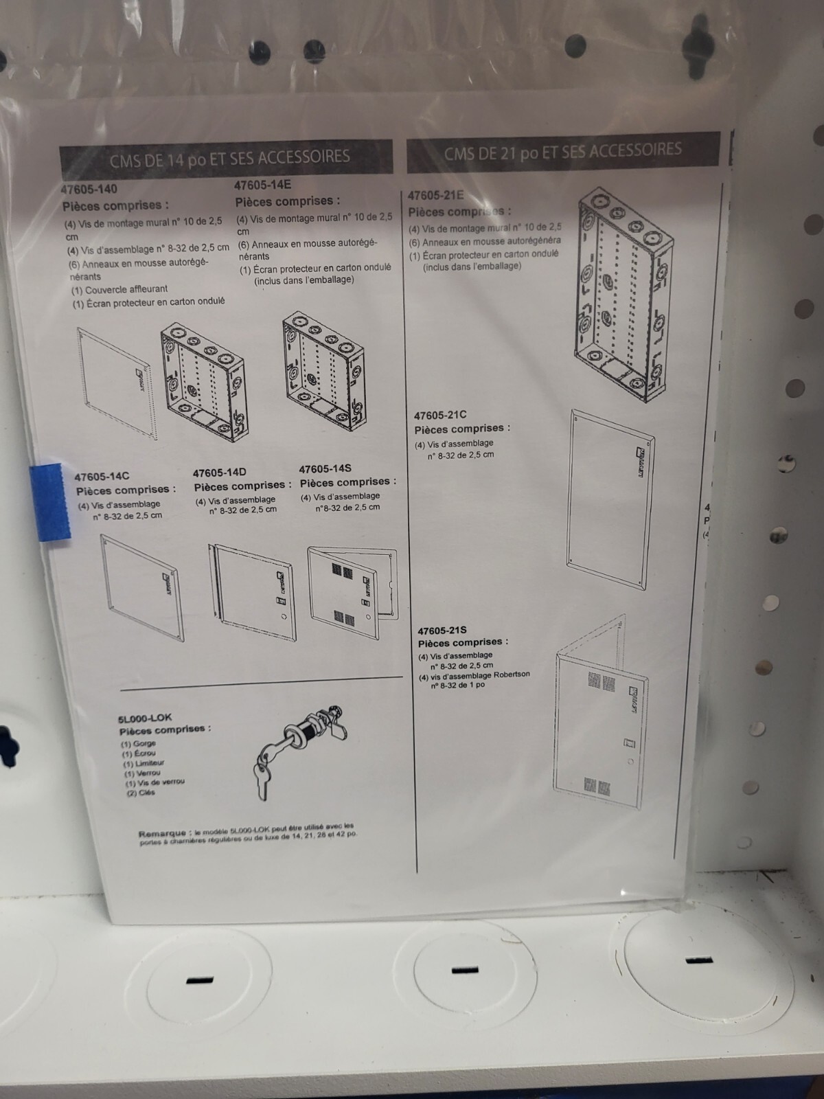 Leviton SMC Structured Media Enclosure w/Cover 14-Inch White 47605-140