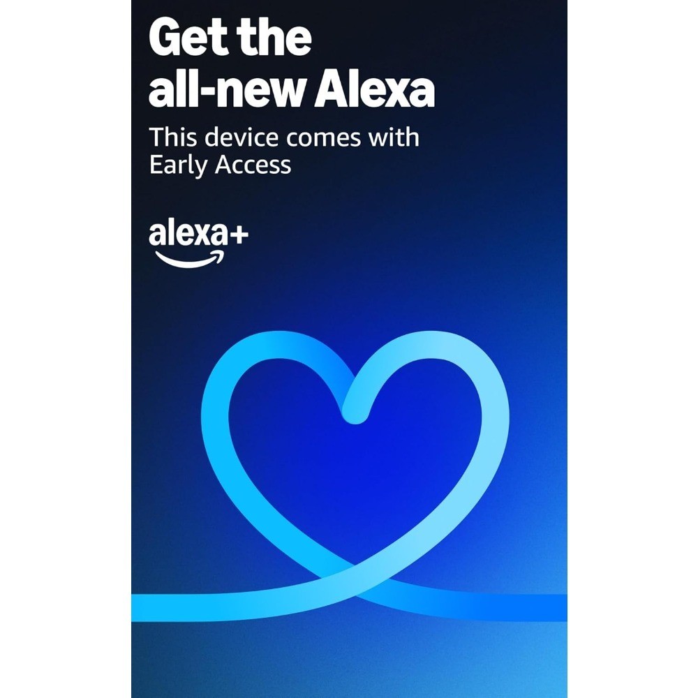 Smart Display with Alexa Early Access Enhanced Bass and Clearer Sound Charcoal
