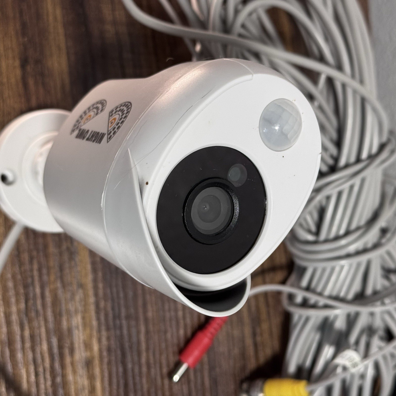 Night Owl CM-PIRHDA10W-BU-H Camera – 1080P with BNC Cable – Working