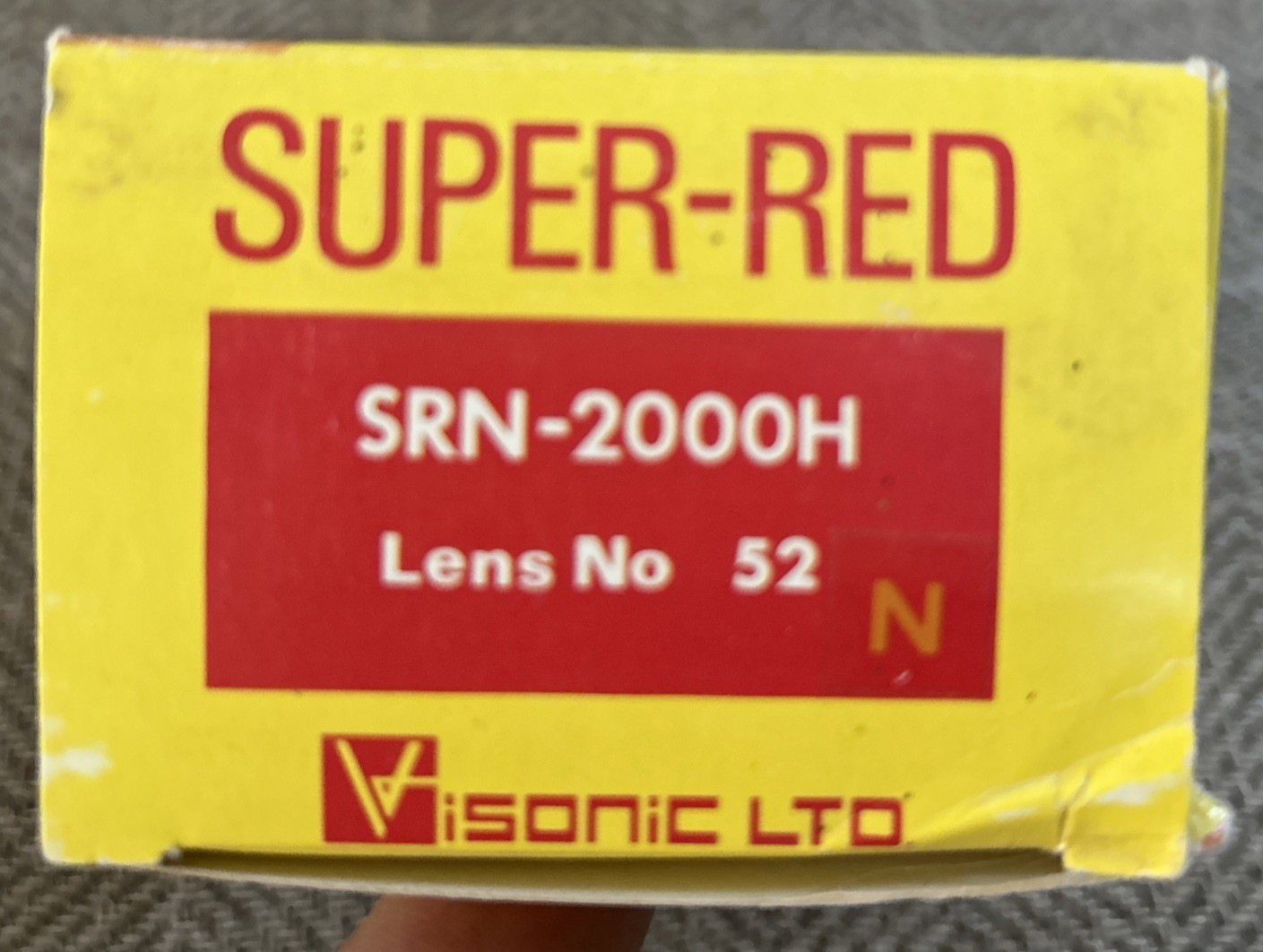 Visonic Passive Infared Detector Series Super Red SRN-2000H