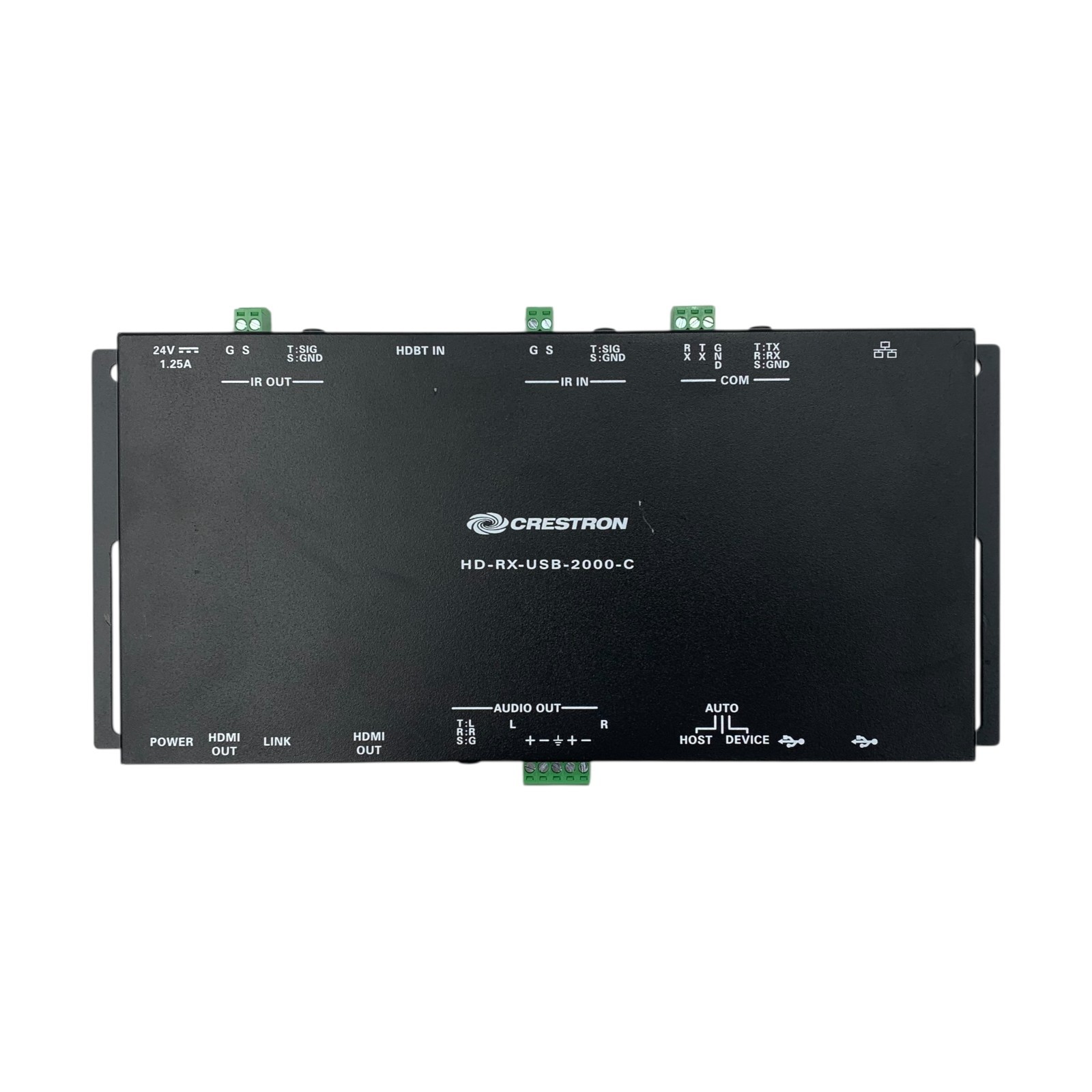 CRESTRON HD-RX-USB-2000-C RECEIVER / NO POWER ADAPTER