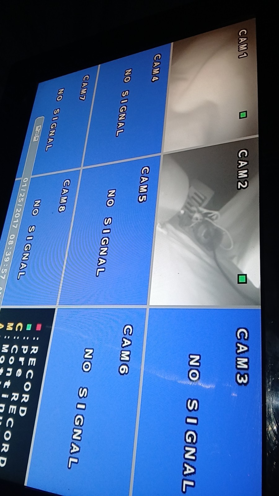 Lorex Security Camera System. Wired 320 Gb Storage 5 Cameras Model L20wd800321