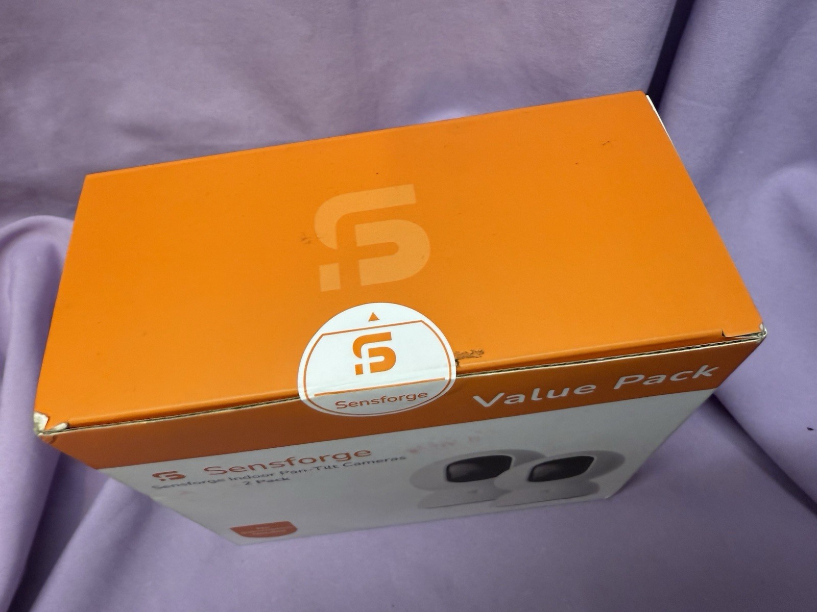 Sensforge Indoor Pan-Tilt Security Camera 2 Pack! Model CF-C2! Brand New!